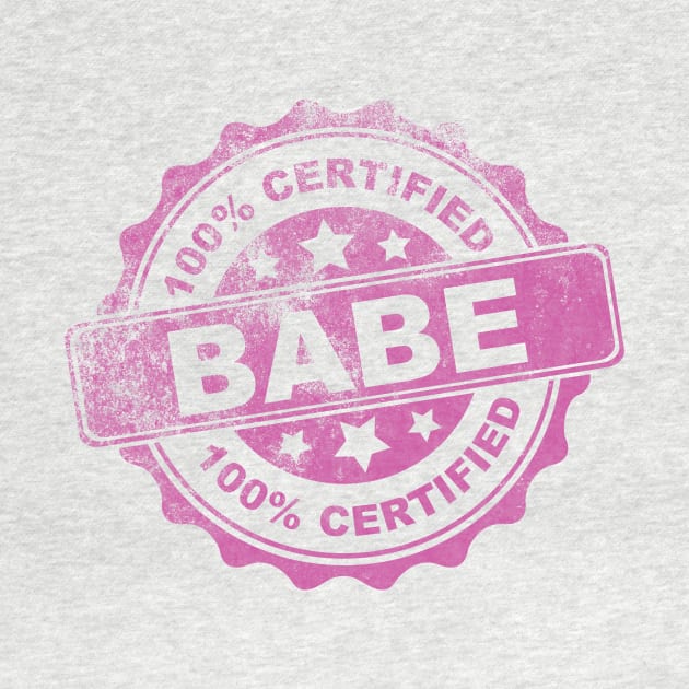 Certified Babe by sirtoddington
